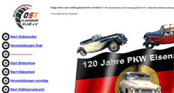 Desktop Screenshot of oldtimer-wolkramshausen.de
